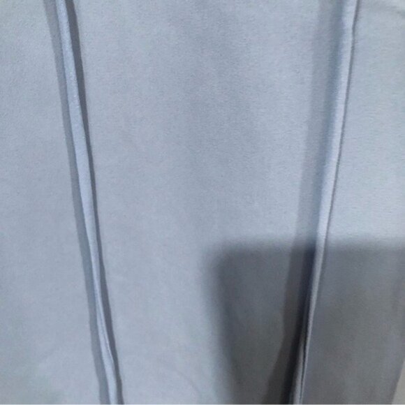 J.Crew Women’s Drapey Blue ruffle‎ tie-neck top - Size Medium - Picture 13 of 14